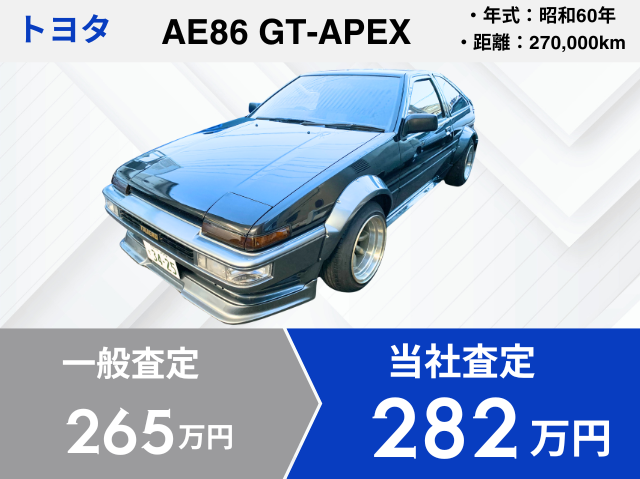 AE86買取実績