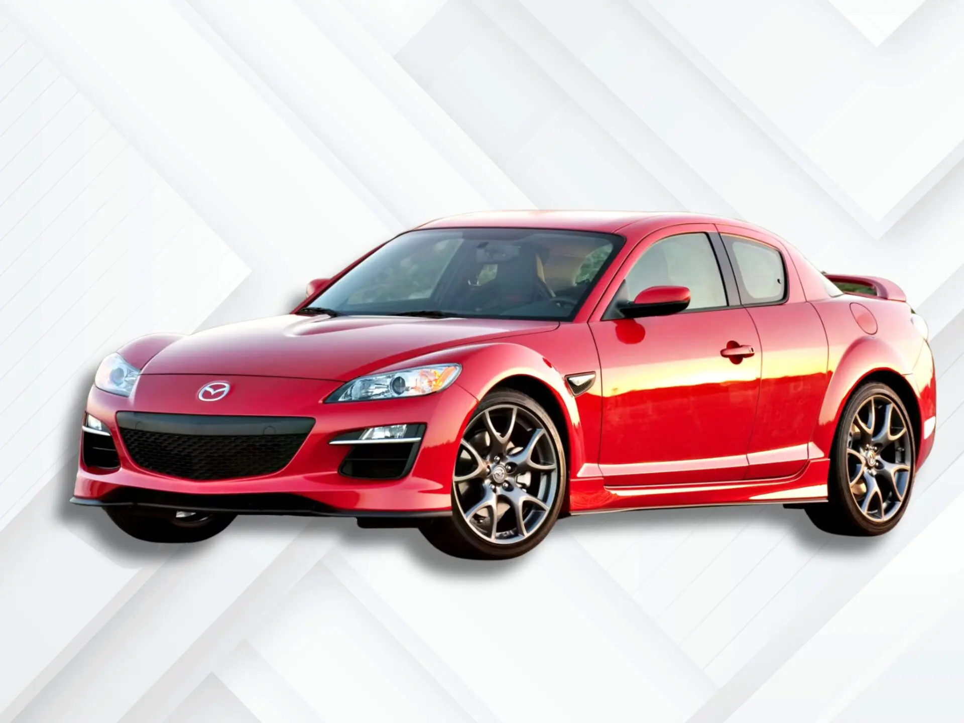 スポーツカー rx8 赤 ドリフト Mazda RX-8 SE3P Aero 1-10 RX8 Body Set D-